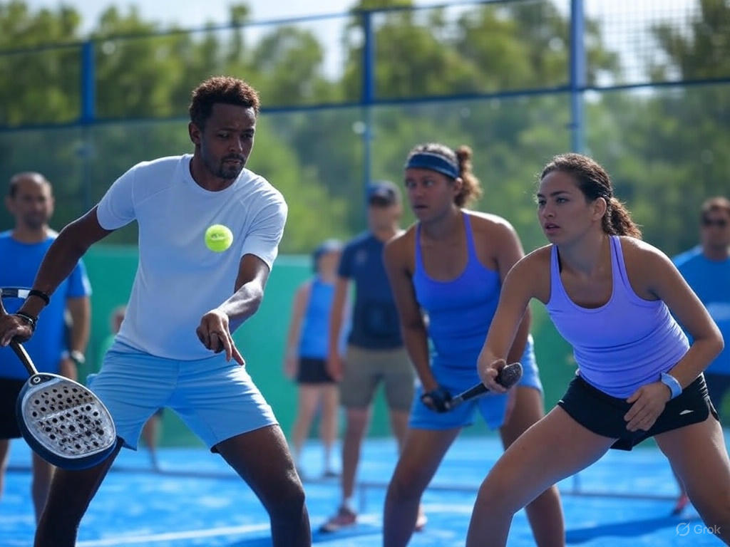 Players preparing to play at Mekonenoch Club